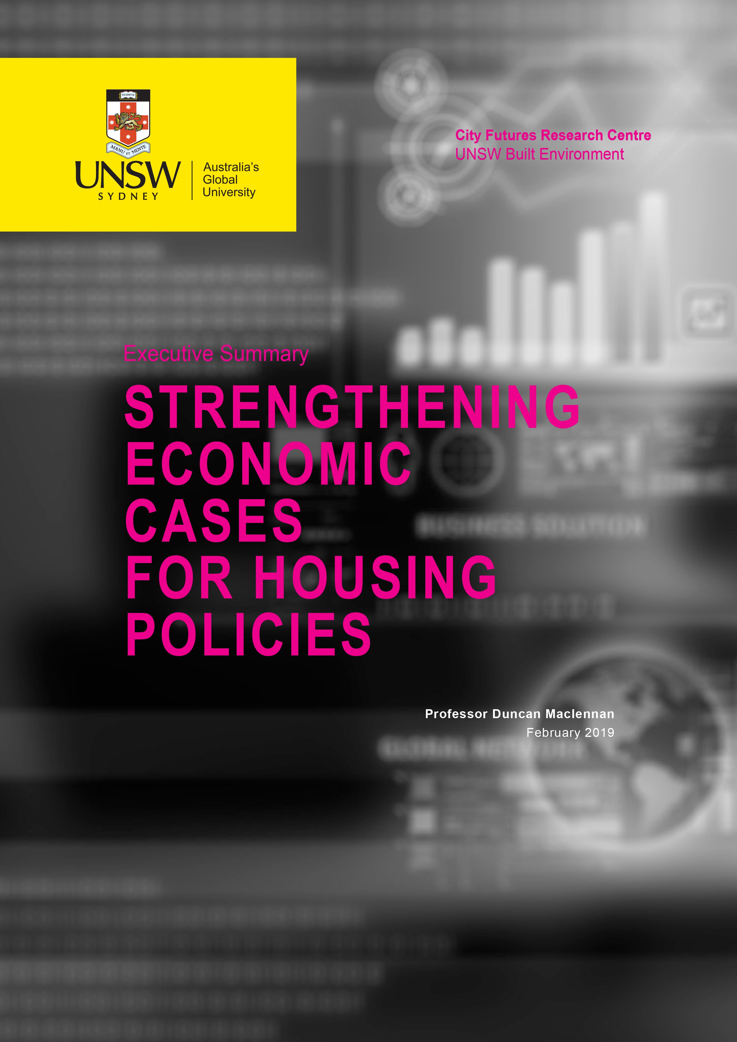 Executive Summary - Strengthening economic cases for housing