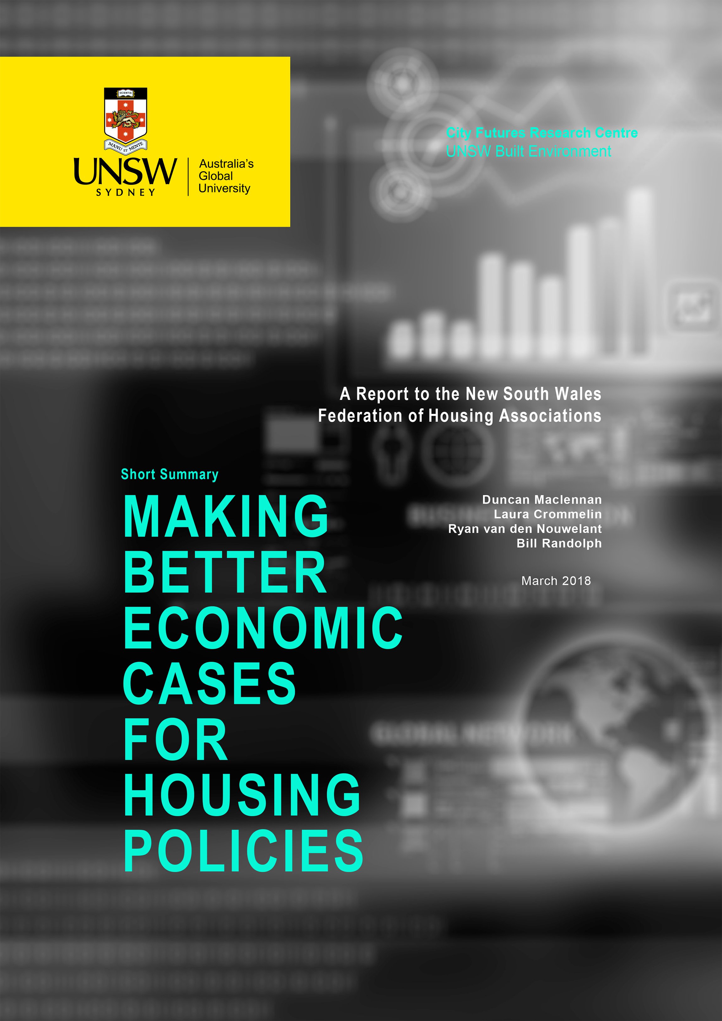 Summary Cover - Making Better Economic Cases For Housing Policies